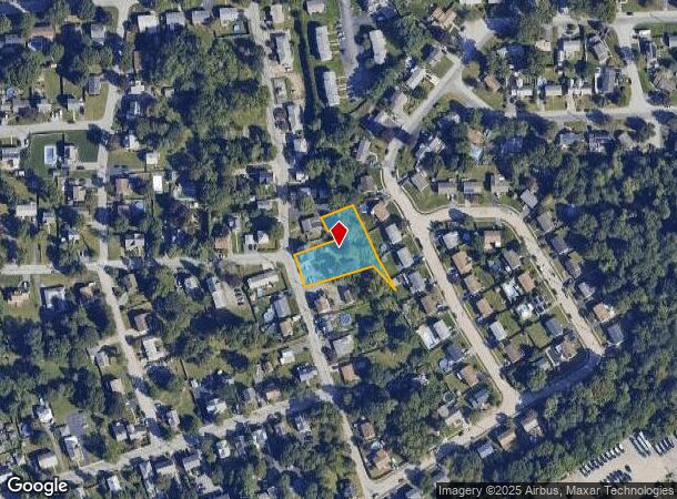  22 Eastman St, Warwick, RI Parcel Map