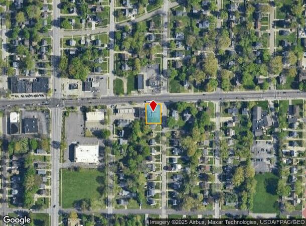  1261 Copley Rd, Akron, OH Parcel Map