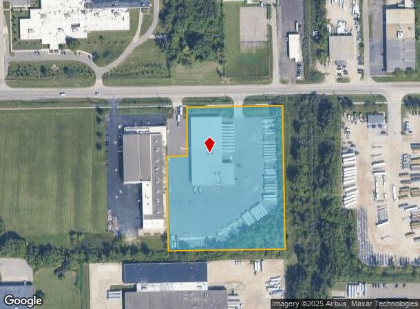  28055 Wick Rd, Romulus, MI Parcel Map