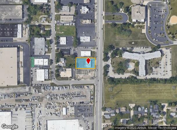 836 N York St, Elmhurst, IL Parcel Map