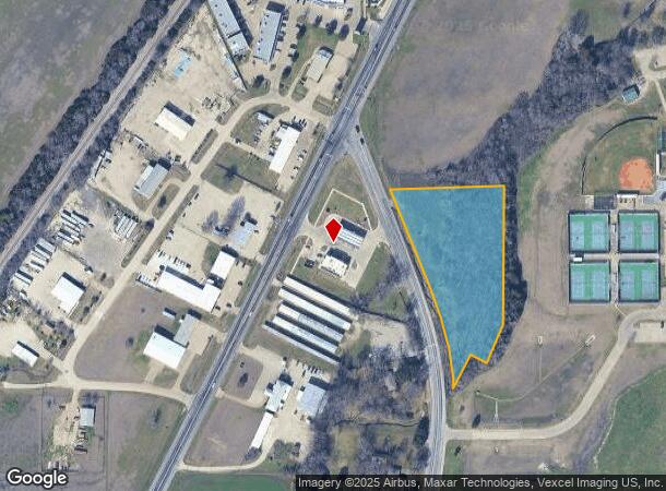 100 Louise Ritter Blvd, Red Oak, TX Parcel Map