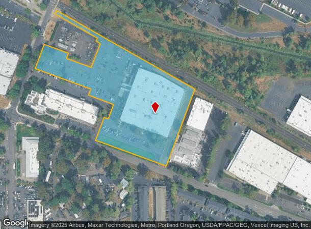  13955 Sw Millikan Way, Beaverton, OR Parcel Map
