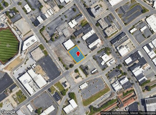  208 W English Rd, High Point, NC Parcel Map