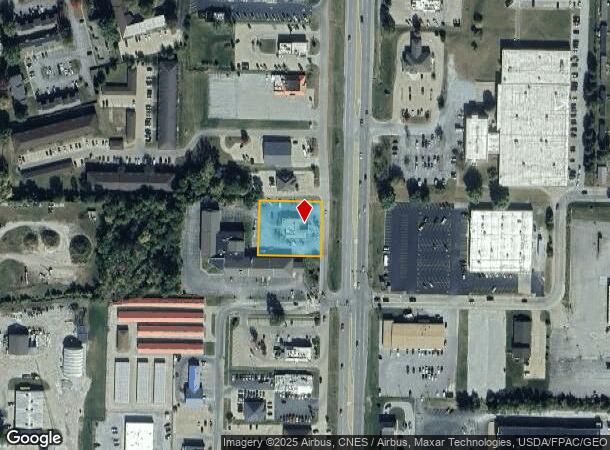 2406 Park Ave, Muscatine, IA Parcel Map