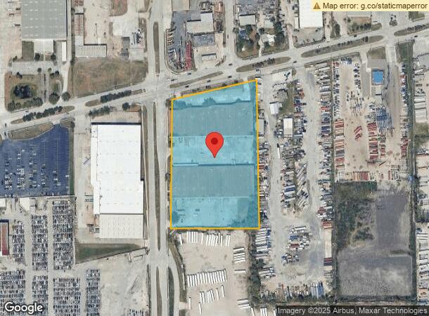  9700 Wallisville Rd, Houston, TX Parcel Map