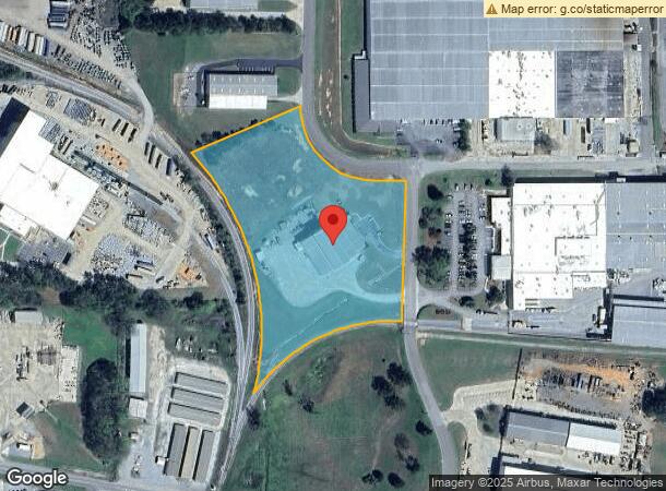  110 Bamberg Dr, Pell City, AL Parcel Map