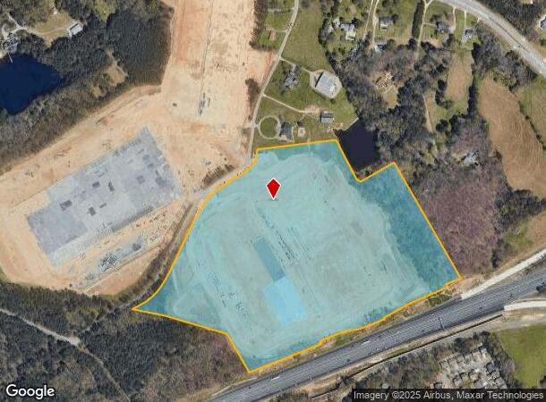 2323 Brown Rd, Buford, GA Parcel Map