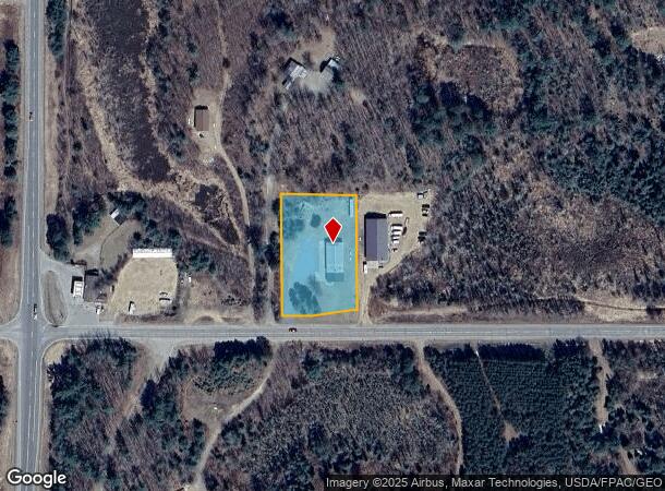 9552 Cth K, Harshaw, WI Parcel Map