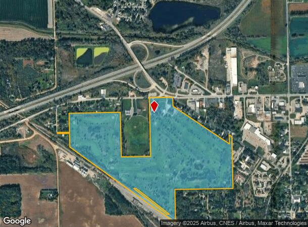 8500 E Lansing Rd, Durand, MI Parcel Map