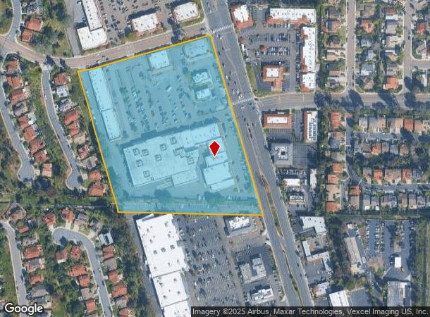 254 N El Camino Real, Encinitas, CA Parcel Map