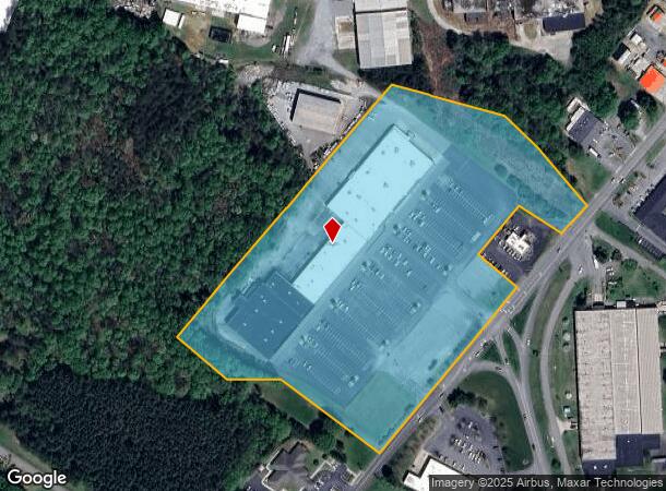  1557 N Aspen St, Lincolnton, NC Parcel Map