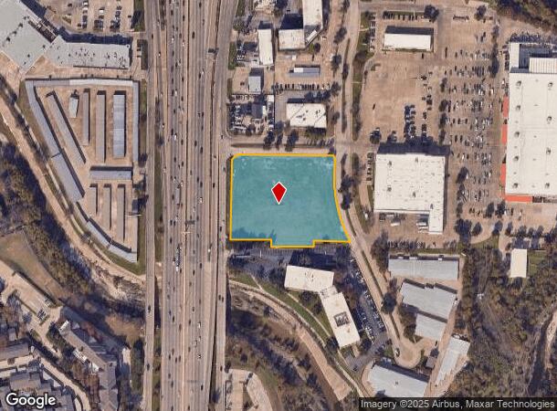  11520 N Central Expy, Dallas, TX Parcel Map