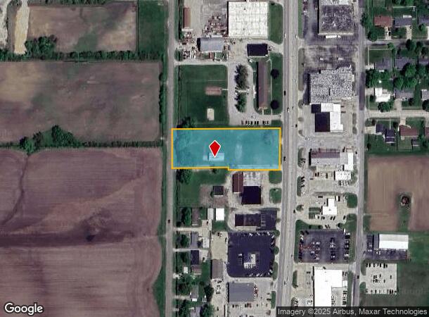1717 Lake Land Blvd, Mattoon, IL Parcel Map