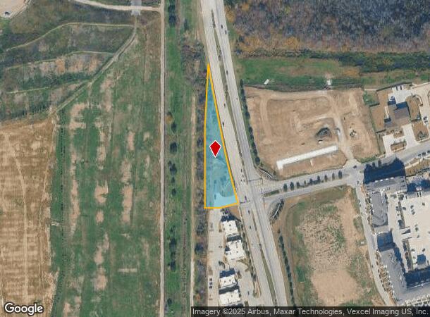 4200 N Collins St, Arlington, TX Parcel Map