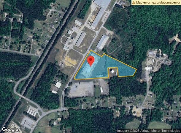  200 Industrial Dr, Emporia, VA Parcel Map