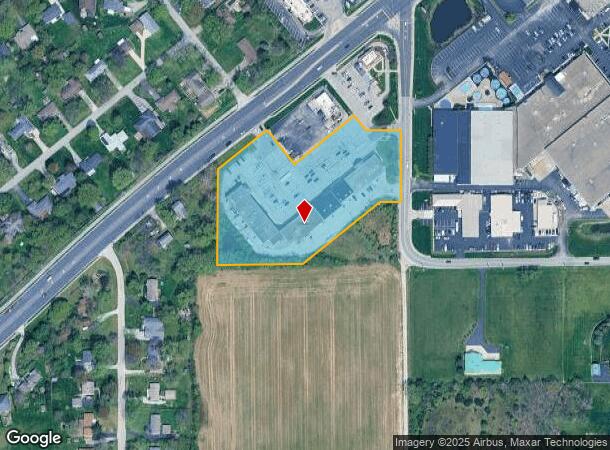 11703 Pendleton Pike, Indianapolis, IN Parcel Map