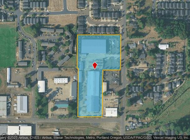 2615 23Rd Ave, Forest Grove, OR Parcel Map
