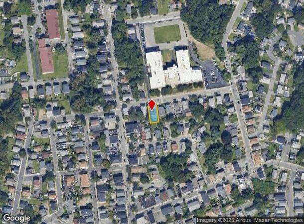  93 Paul St, Providence, RI Parcel Map