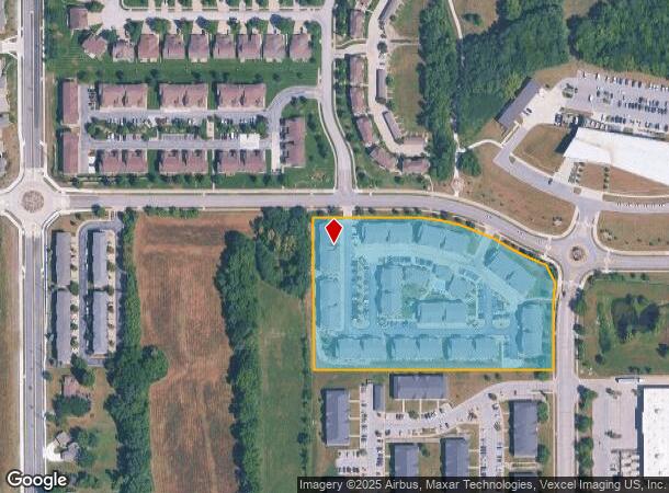  5125 Overland Dr, Lawrence, KS Parcel Map