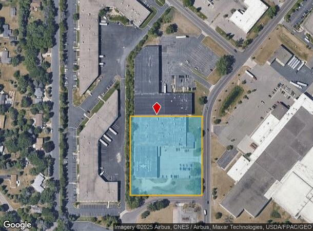  2861 Eagandale Blvd, Saint Paul, MN Parcel Map