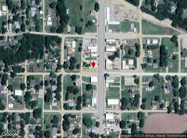  524 Maple St, Gypsum, KS Parcel Map