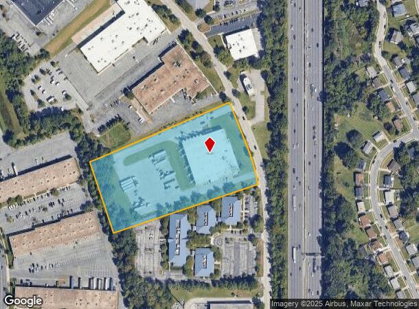 7110 Ambassador Rd, Windsor Mill, MD Parcel Map