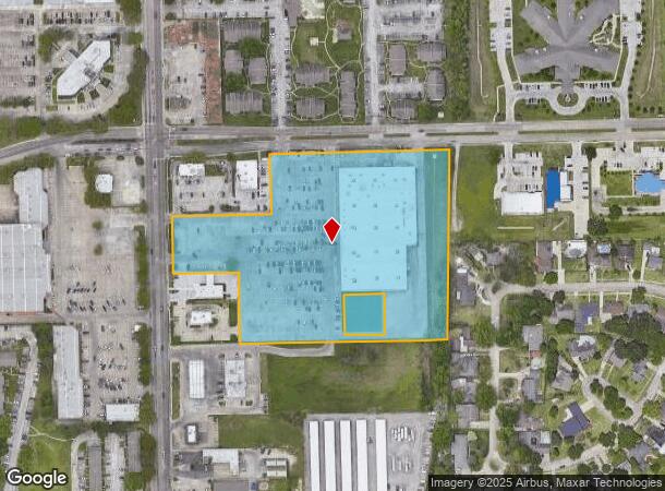  3500 Garth Rd, Baytown, TX Parcel Map