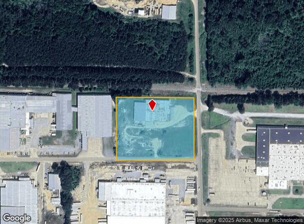  556 Industrial Rd, El Dorado, AR Parcel Map