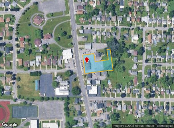  1648 Abbott Rd, Buffalo, NY Parcel Map