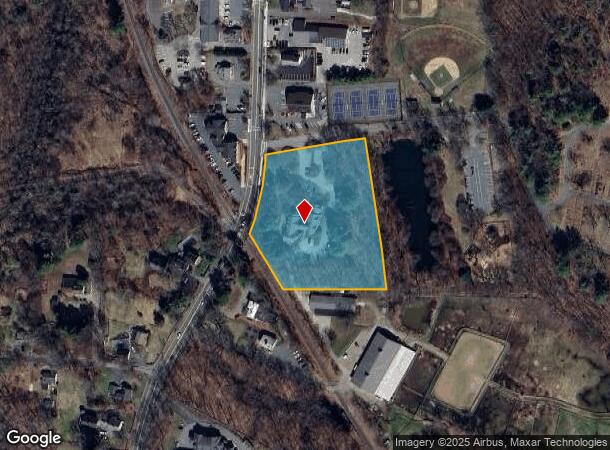  20 N Main St, Sherborn, MA Parcel Map