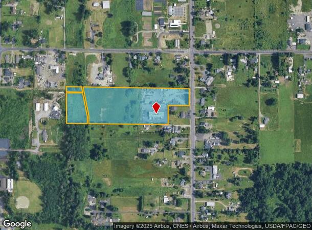 9712 Waller Rd E, Tacoma, WA Parcel Map