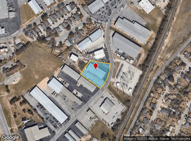  1265 Industrial Dr, New Braunfels, TX Parcel Map
