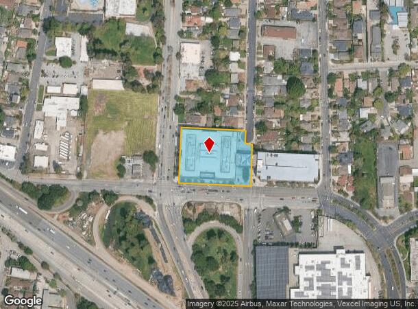 2100 University Ave, East Palo Alto, CA Parcel Map