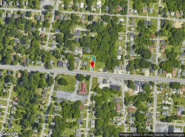  1805 E Green Dr, High Point, NC Parcel Map