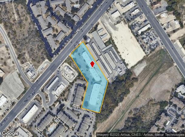 8666 Huebner Rd, San Antonio, TX Parcel Map