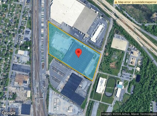  3400 Industrial Rd, Harrisburg, PA Parcel Map