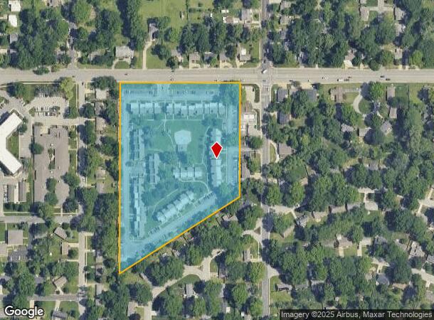  6313 W 75Th St, Overland Park, KS Parcel Map