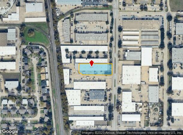 605 N Bowser Rd, Richardson, TX Parcel Map