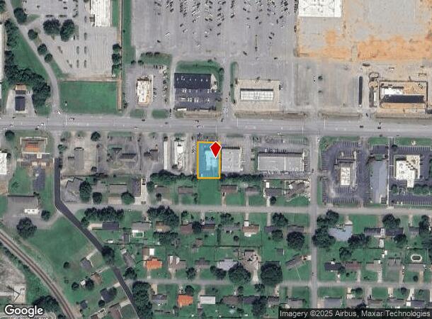  210 Avalon Ave, Muscle Shoals, AL Parcel Map
