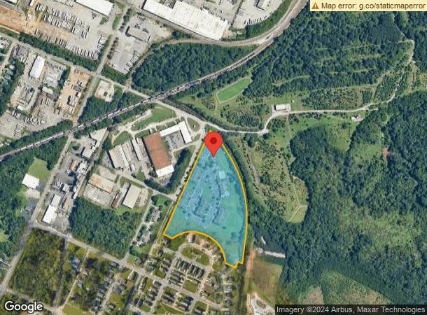  335 Croll Ct, Chattanooga, TN Parcel Map