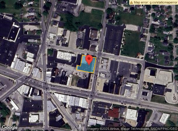  117 N Sandusky St, Bellevue, OH Parcel Map