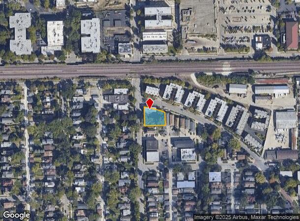  16 Lathrop Ave, Forest Park, IL Parcel Map