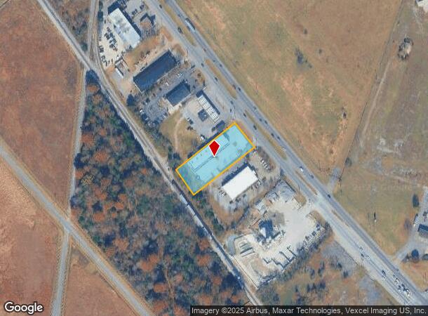 2121 Nw Broad St, Murfreesboro, TN Parcel Map