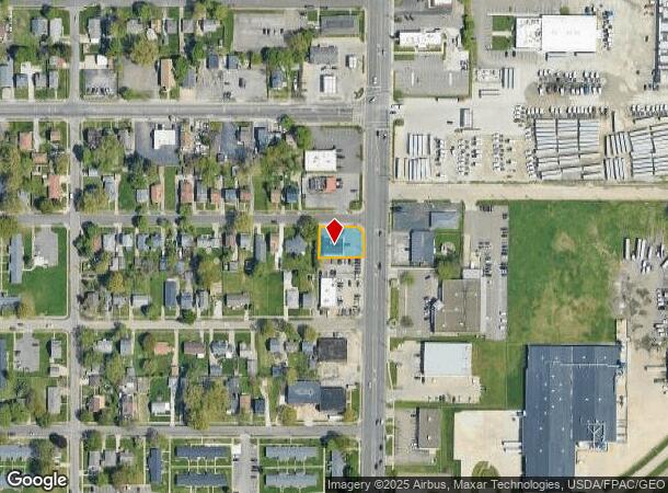  1216 S Arlington St, Akron, OH Parcel Map