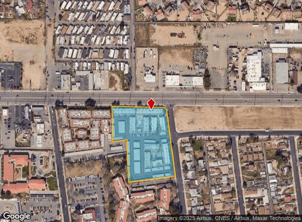  700 W Avenue I, Lancaster, CA Parcel Map