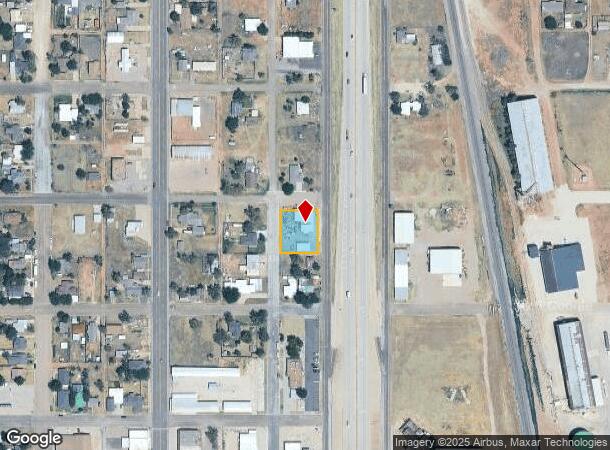 1111 W Service Rd, Abernathy, TX Parcel Map