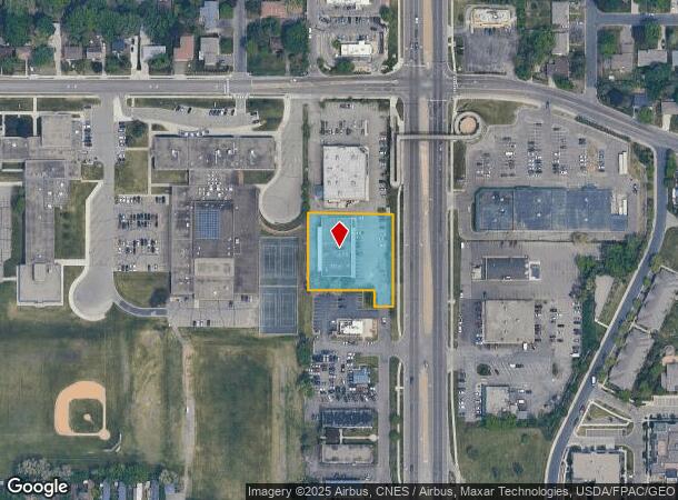  4864 Central Ave Ne, Minneapolis, MN Parcel Map