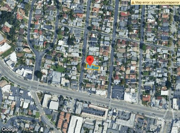  5126 Windermere Ave, Los Angeles, CA Parcel Map