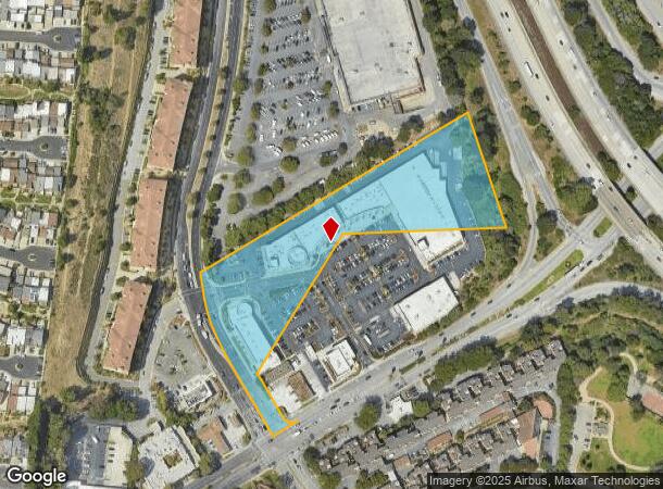  2288 Westborough Blvd, South San Francisco, CA Parcel Map