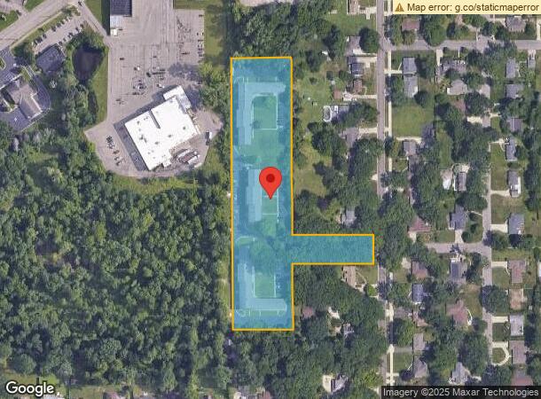  1024 S Brown St, Jackson, MI Parcel Map